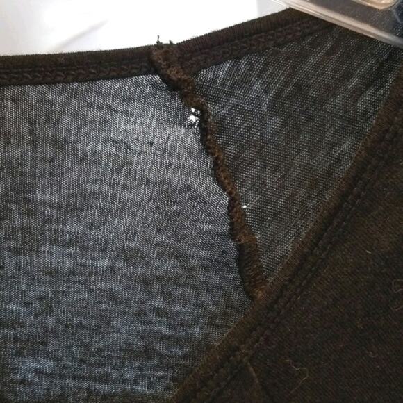 Rare Victoria's Secret Sequin Disc Raglan Top VS - Picture 8 of 8